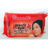 Beauche Beauty Bar Facial And Body Soap (90g ) Pack of 3 saffronskins